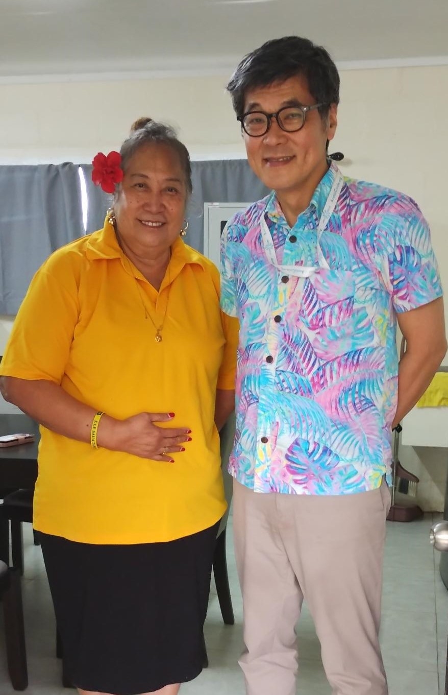 Ambassador Suzuki and Ms.Siliniu Lina Chang