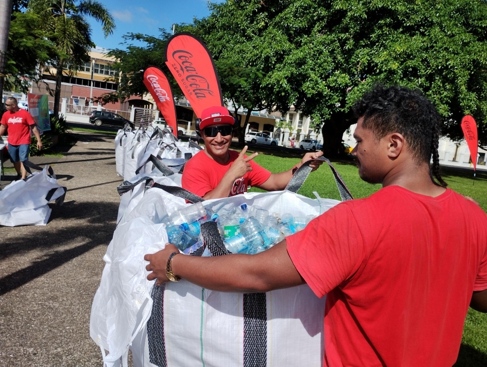 carrying corrected bottles