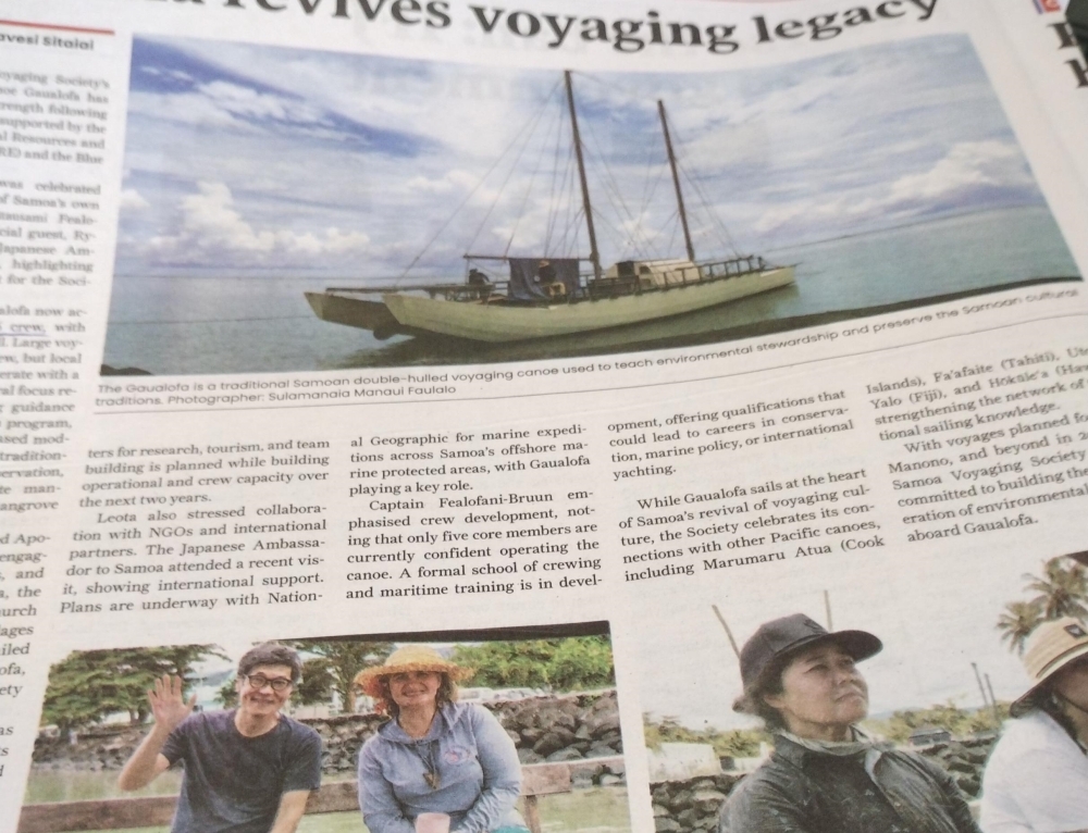 Samoa observer (November 23rd )