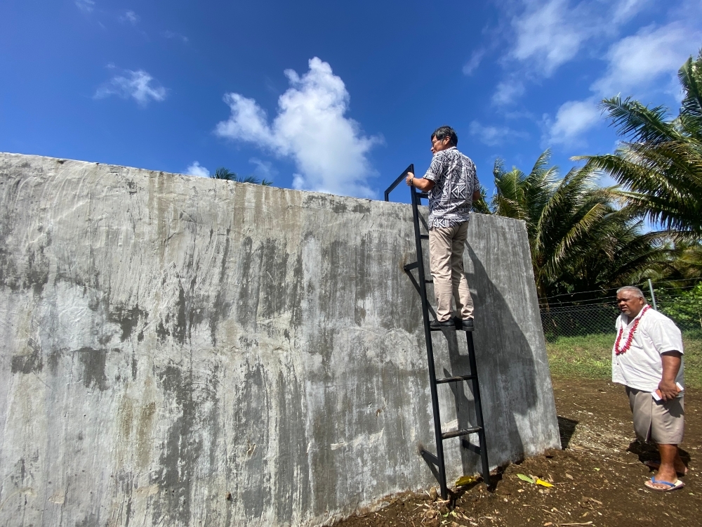 Newly Constructed 100,000-Litre Water Tank